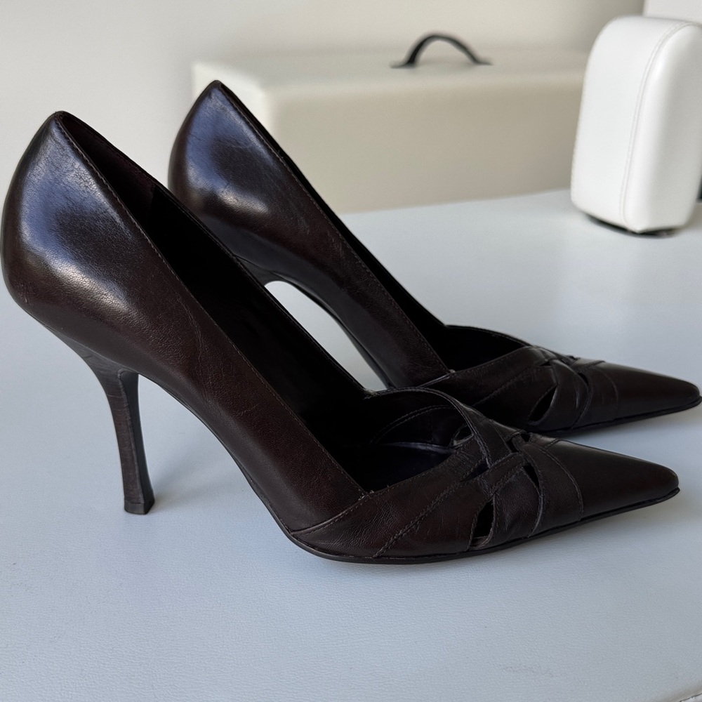 Aldo Elegant Chocolate Brown Heels